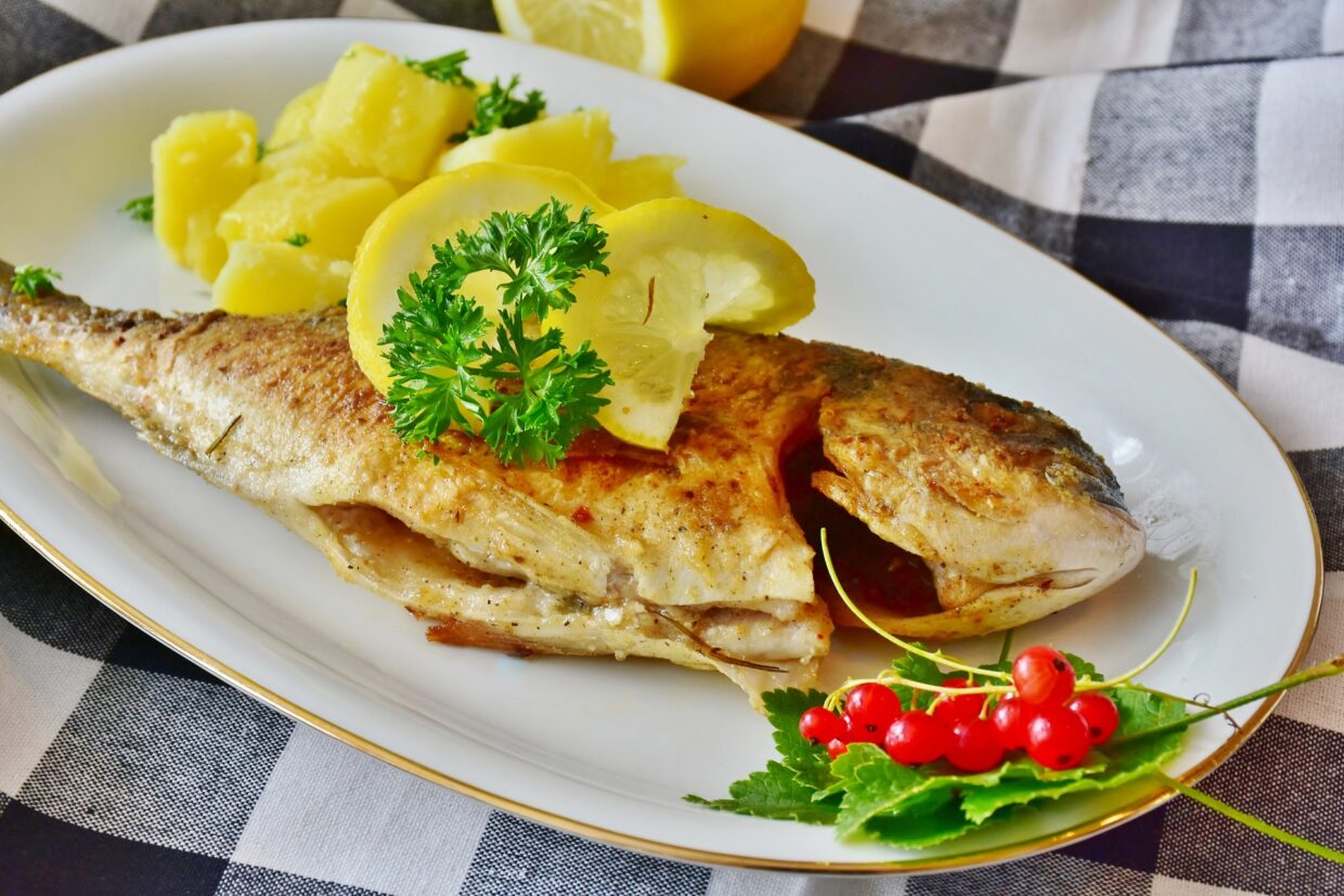 Fischgericht - Urlaub auf Usedom